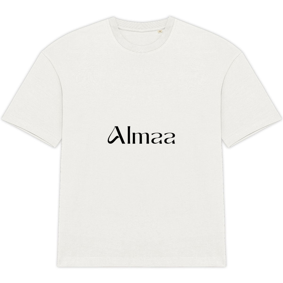 T-Shirt Oversize Almaa blanc - face_0