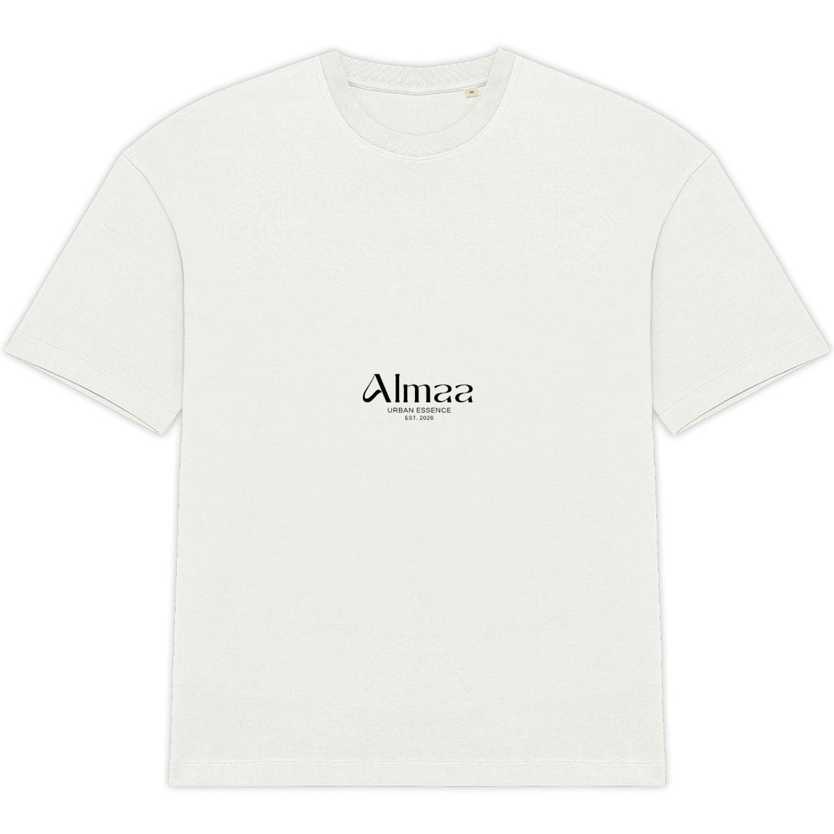 T-shirt Oversize urban Ed blanc - face_0