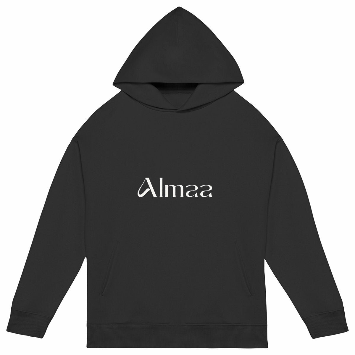 Sweat Oversize - Almaa Signature - face_noir