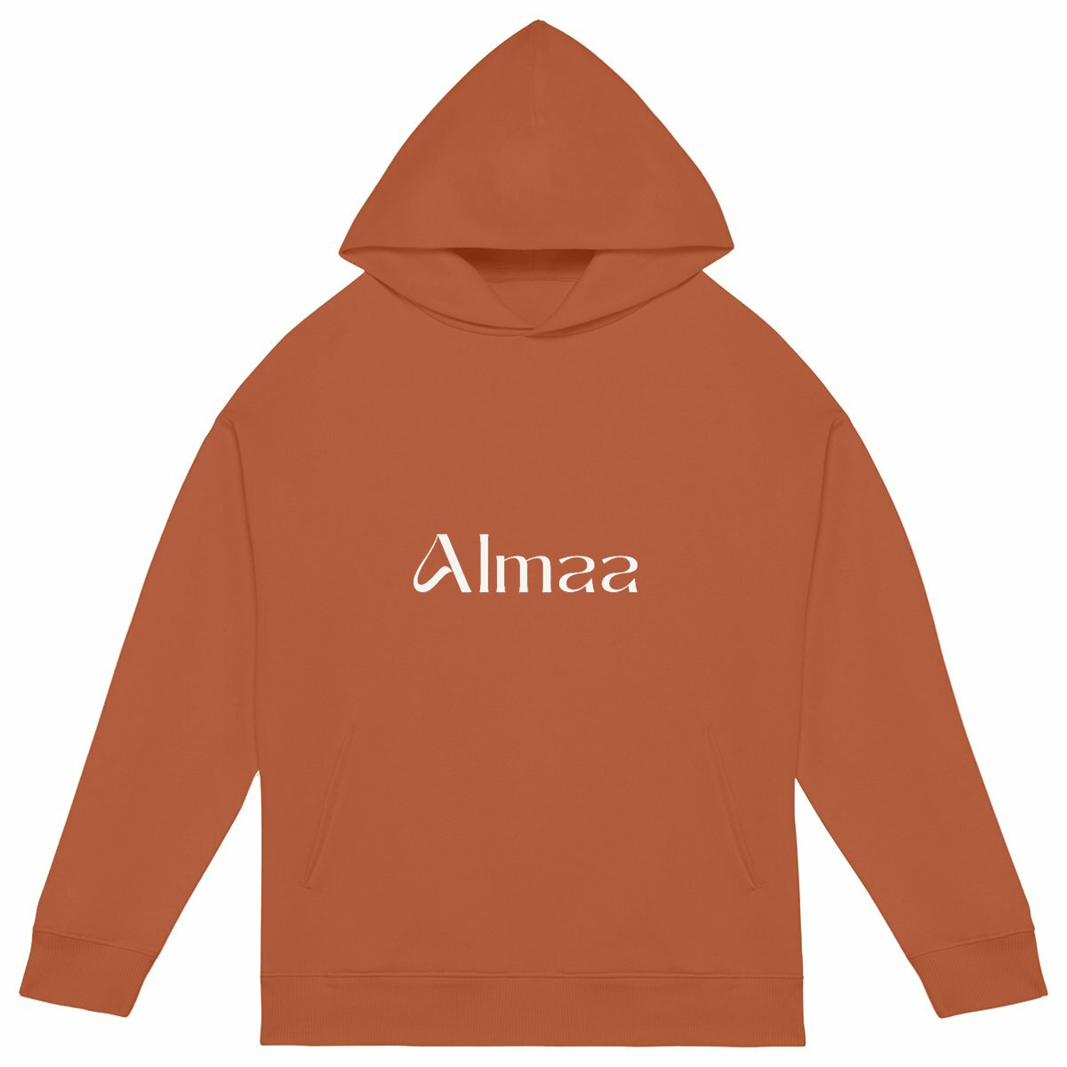 Sweat Oversize - Almaa Signature - face_orange